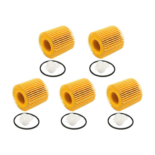 5x Oil Filter Suitable For Toyota Corolla ZRE152 RAV4 Prius / Daihatsu Sirion.