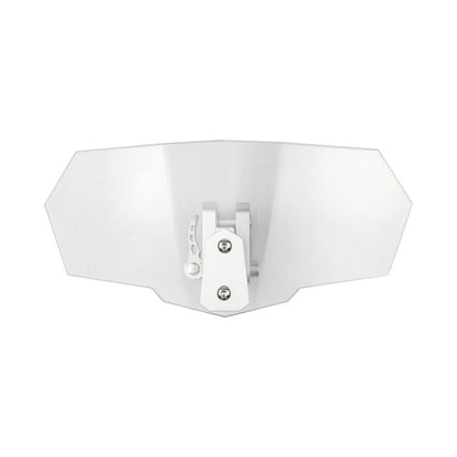 Motorcycle Windshield Extension Clip-On Windscreen Wind Deflector Spoiler
