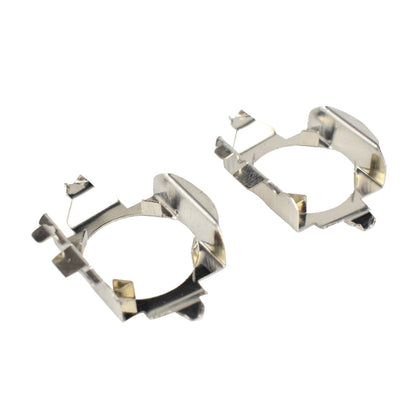 1 Pair LED Headlight H7 Clip Adapter Holder Suitable For Toyota Camry & Mercedes-Benz