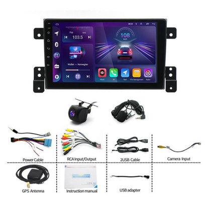 Head Unit Wireless CarPlay Android Auto Suitable for Suzuki Grand Vitara