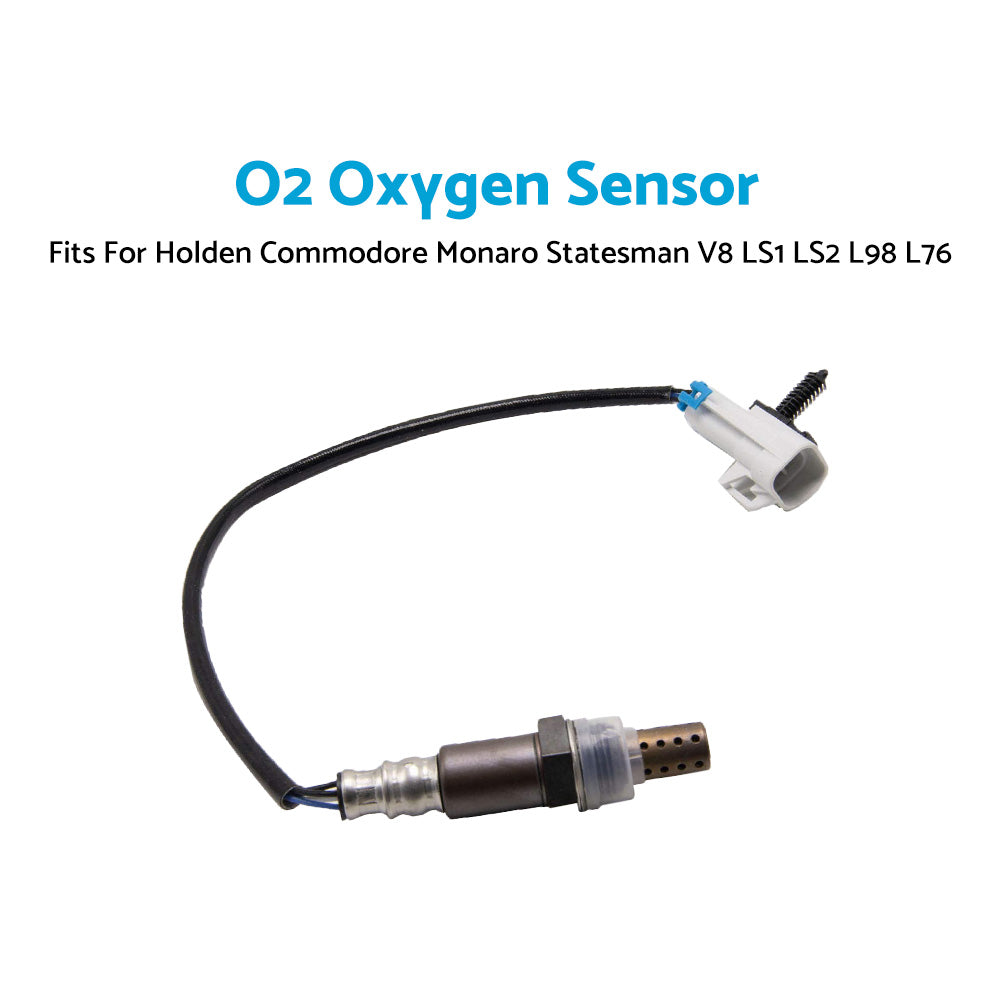 O2 Oxygen Sensor 2x Suitable For Holden Commodore Monaro Statesman V8 LS1 LS2 L98 L76