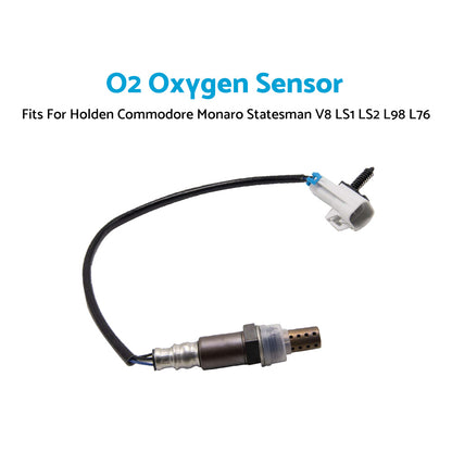 O2 Oxygen Sensor 2x Suitable For Holden Commodore Monaro Statesman V8 LS1 LS2 L98 L76
