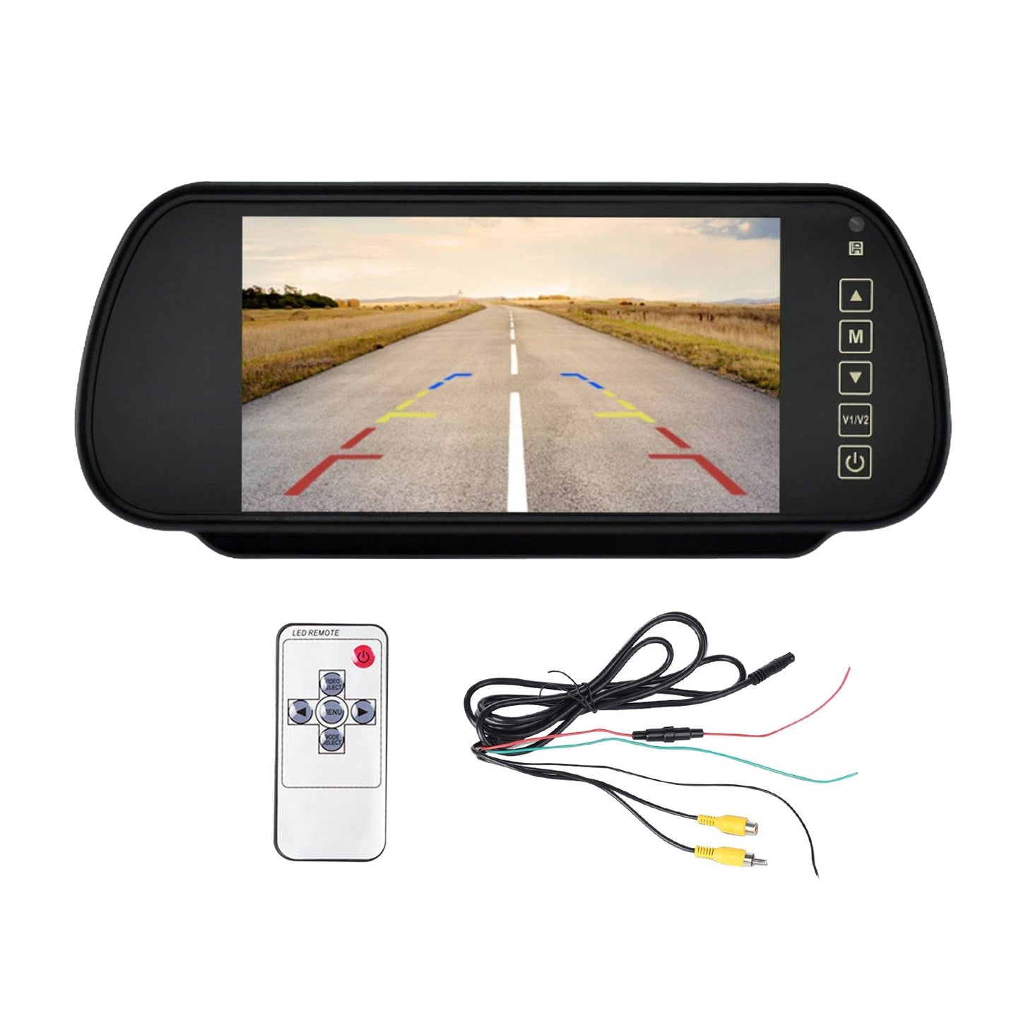 7 inch  Parking Rear View Monitor Mirror Screen Suitable for Truck Reversing Camera.
