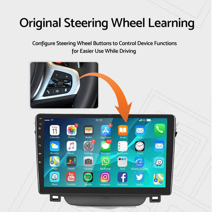 In-Dash Units 9 Inch Touch Screen Stereo CarPlay Suitable for Toyota Corolla