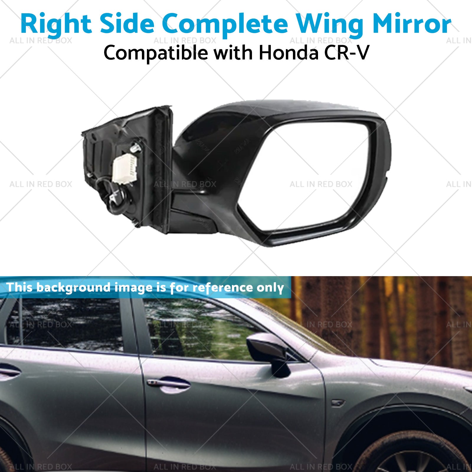 Right Door Mirror Suitable for Honda CRV CR-V RM 2012-2017 Blinker RH.