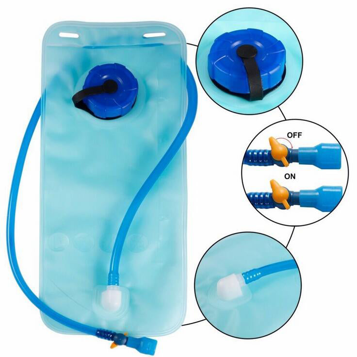 2L Portable Cycling Water Bag Suitable for Outdoor Travel & Mountaineering