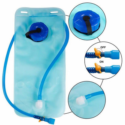 2L Portable Cycling Water Bag Suitable for Outdoor Travel & Mountaineering