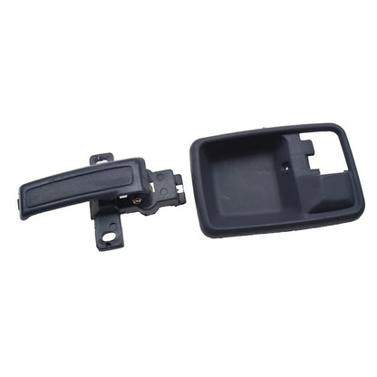 Black Left Hand Inner Door Handle with Case Suitable for Holden Rodeo KB TF 1981-2003.