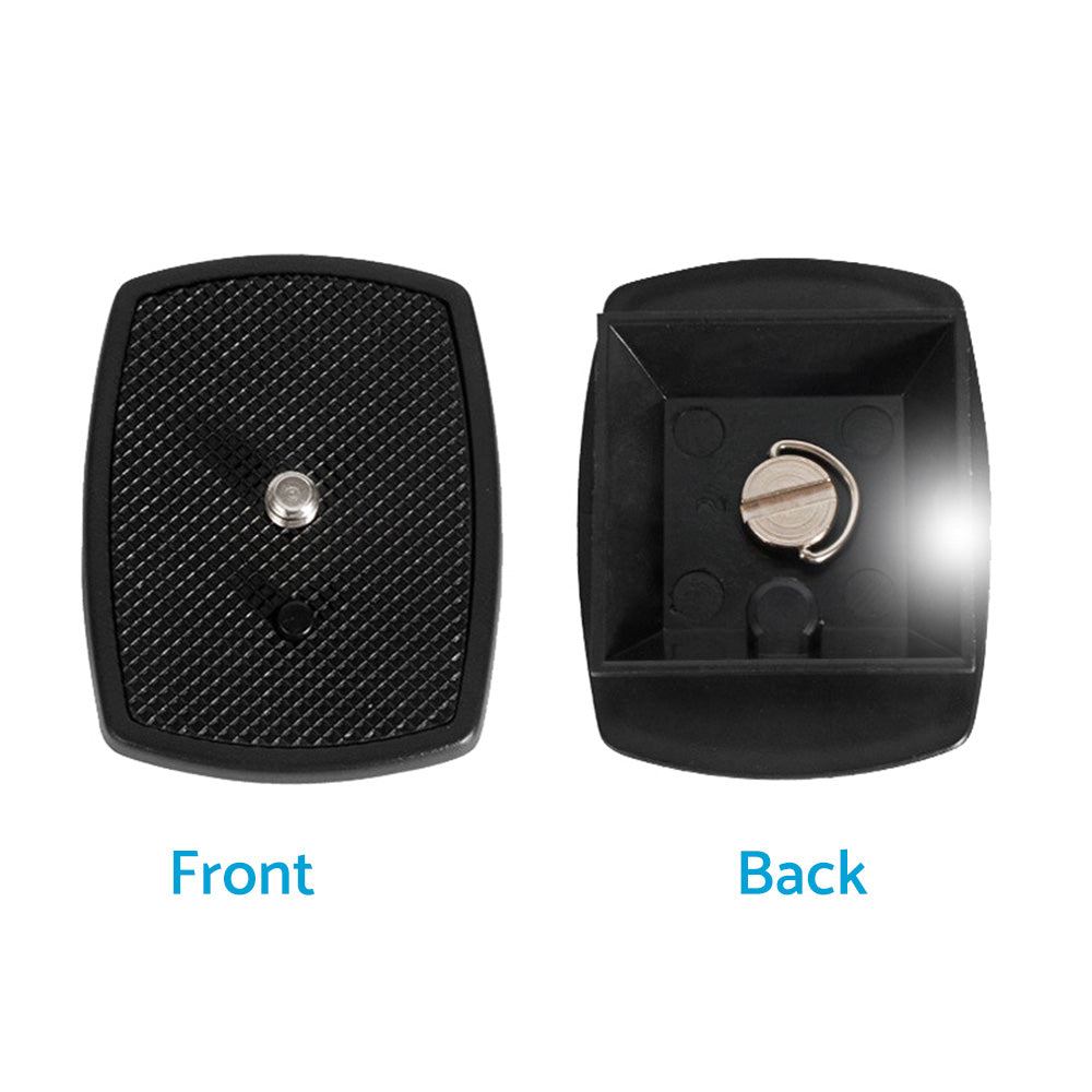 2x Tripod Quick Release Plate Screw Adapter Mount Head Suitable for Velbon CX-44