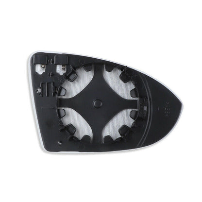 Left Mirror Glass Suitable For VW Golf MK7 MK7.5 2013-2018 Heated Convex w/ Base.