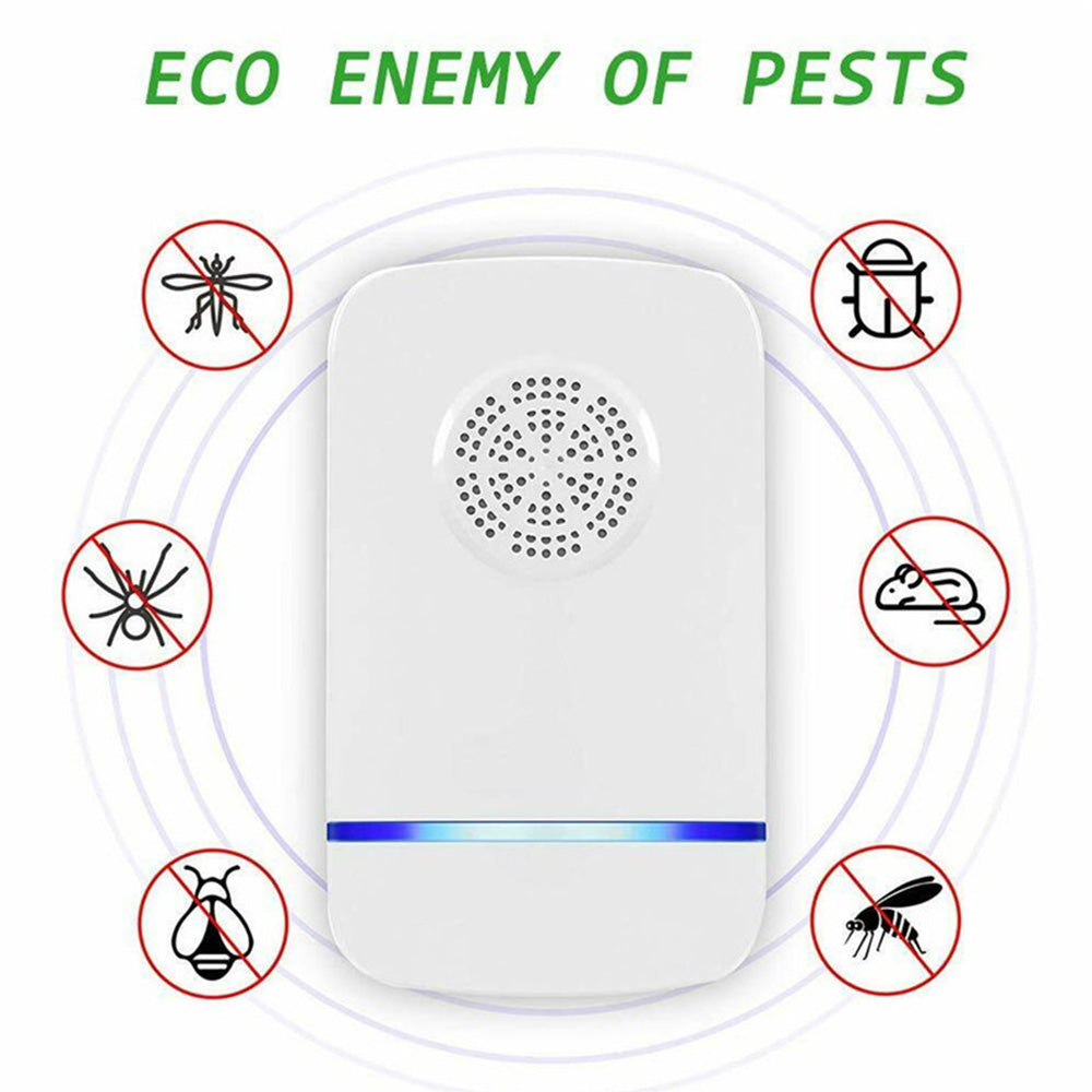 Ultrasonic Pest Reject Mosquito Cockroach Mouse Repeller Electronic.