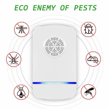 Ultrasonic Pest Reject Mosquito Cockroach Mouse Repeller Electronic.