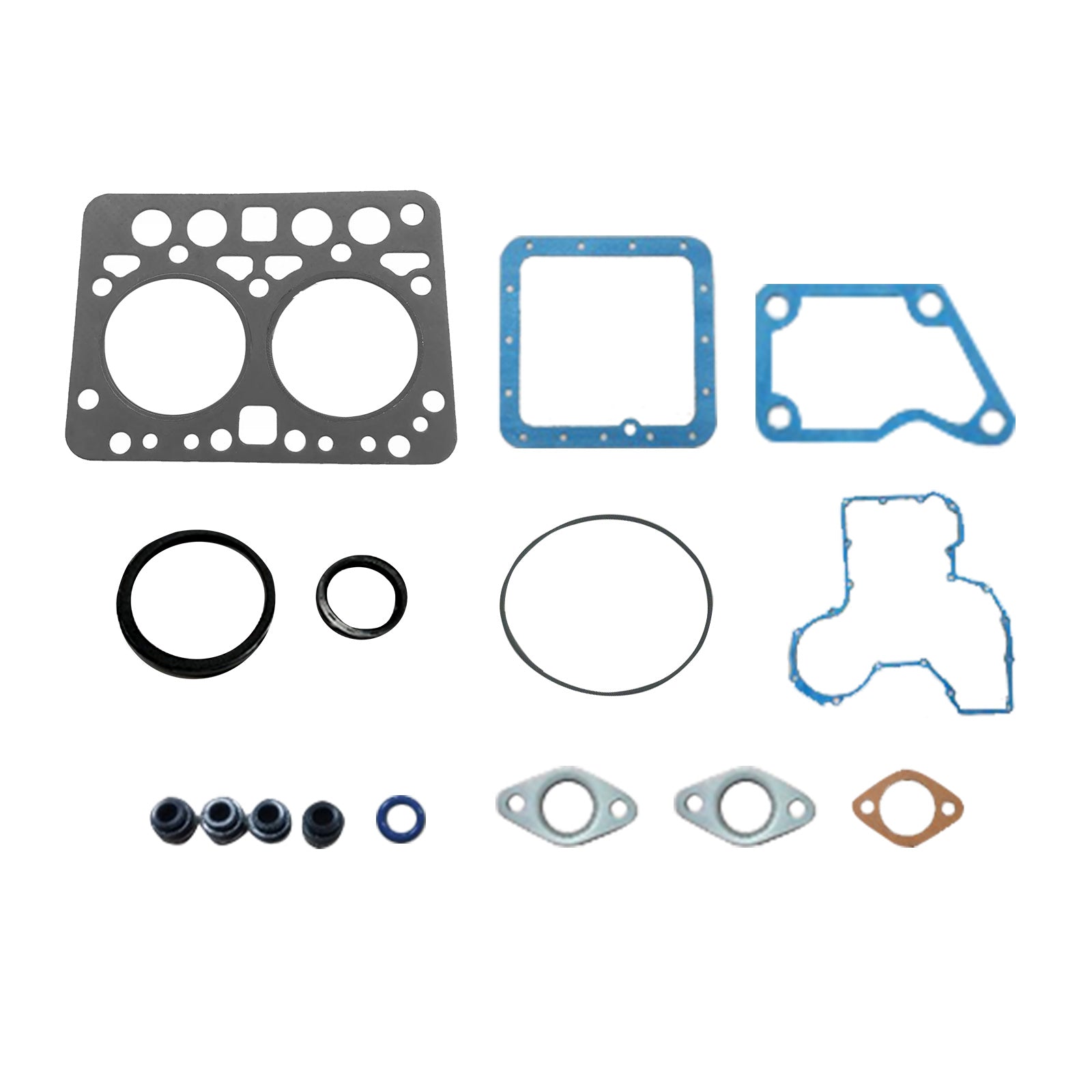Overhaul Full Cylinder Head Gasket Set Kit Suitable For Kubota ZL600 / B6000 Tractor Engine.