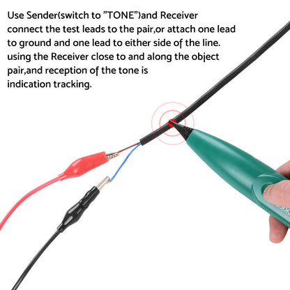 Cable Finder Tone Generator Probe Suitable for Wire Network Telephone