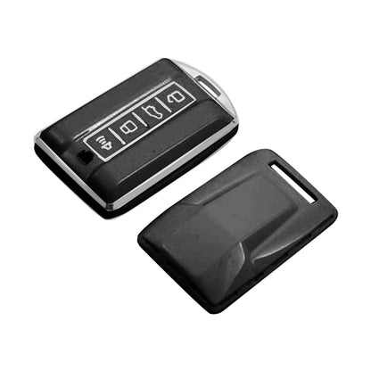 Car Remote Key Fob Case TPU Cover Suitable for GWM TANK 300 Black