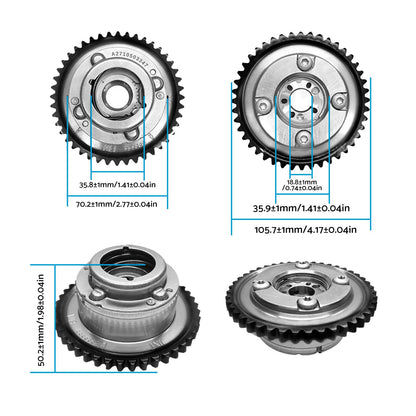Camshaft Adjuster Actuator Gear Suitable for Mercedes-Benz C-Class 1.8L