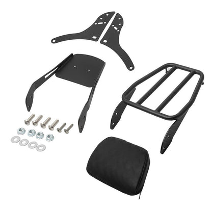 Rear Backrest Sissy BarLuggage Rack Pad Suitable for Honda Rebel CMX500 CMX300.