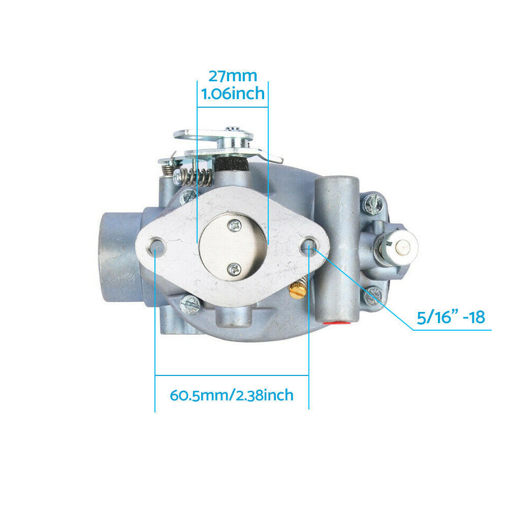 Carburetor Suitable For Massey Ferguson MF Tractor TO20 TO30 TE20 Replaces OEM 181644M1.