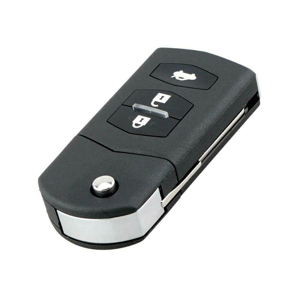 3 Button Complete Remote Car Key 433MHz ID63 80Bit Chip Suitable For Mazda 2 3 6.