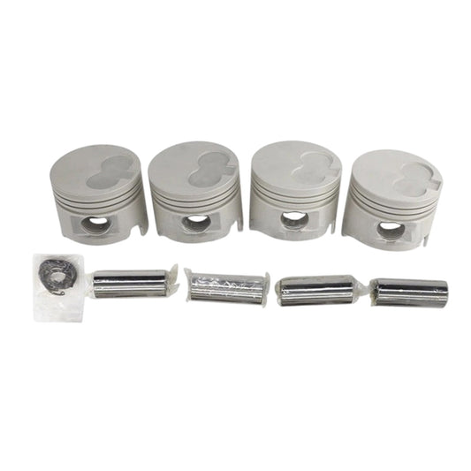 4x Engine Piston Rings & Wrist Pin Sets Suitable For Toyota Hilux LN86 / LN111 2.8L