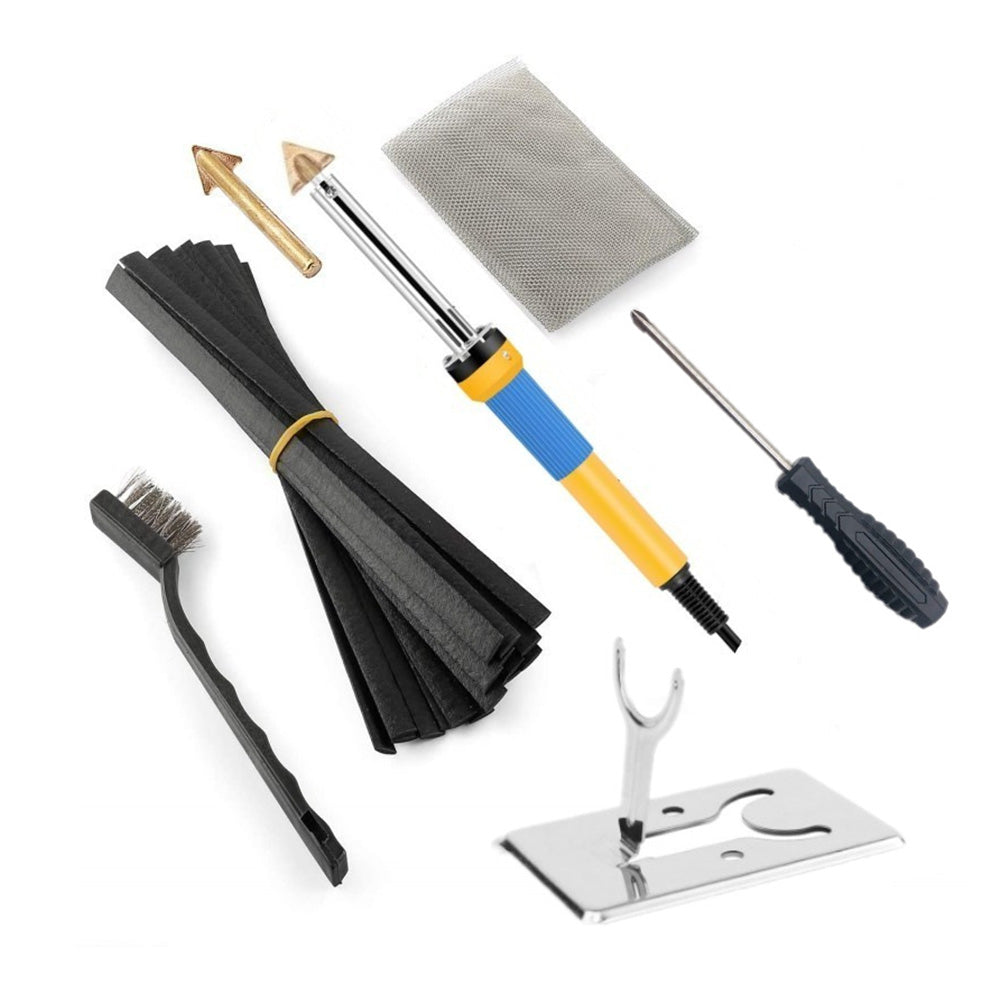 Plastic Welding Soldering Iron Kits Car Bumper Dashboard Kid Repair Welder Tool.