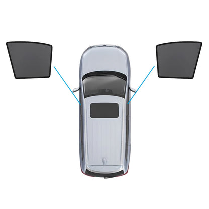 Magnetic Sun Shades Front Windows Suitable For Nissan Tiida C11 Hatch 2004-2010