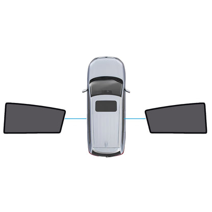 Magnetic Sun Shades Front Windows Suitable For Nissan Tiida C11 Hatch 2004-2010
