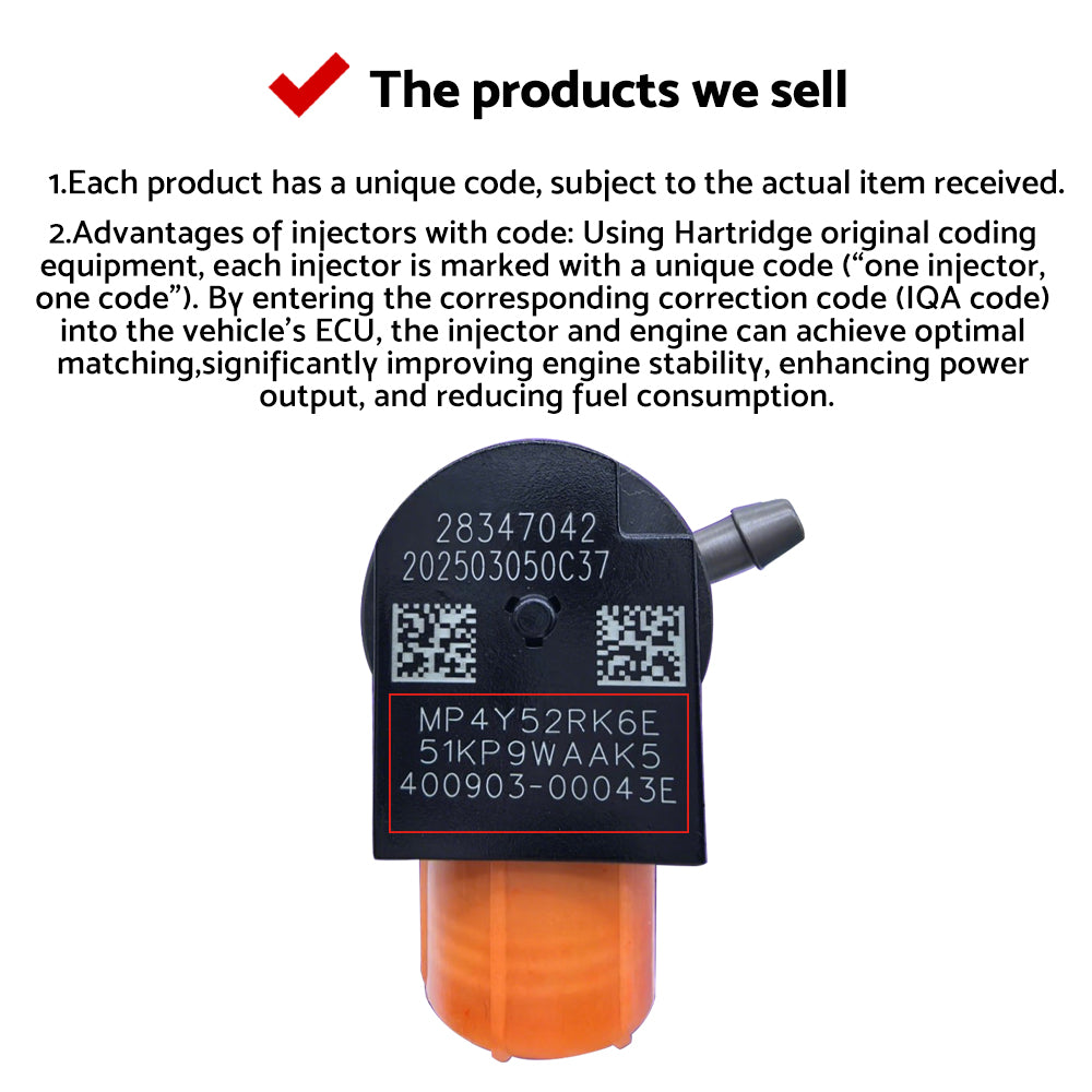 Fuel Injector Suitable for Bobcat A770 Doosan D34 Diesel Engine