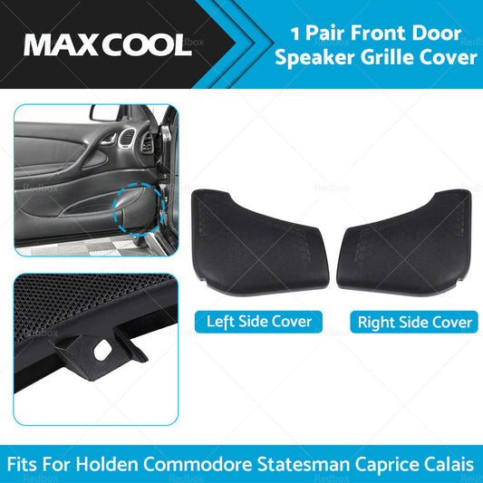 Pair LH RH Front Door Speaker Grille Cover For Holden Commodore VT VX VU VY VZ.
