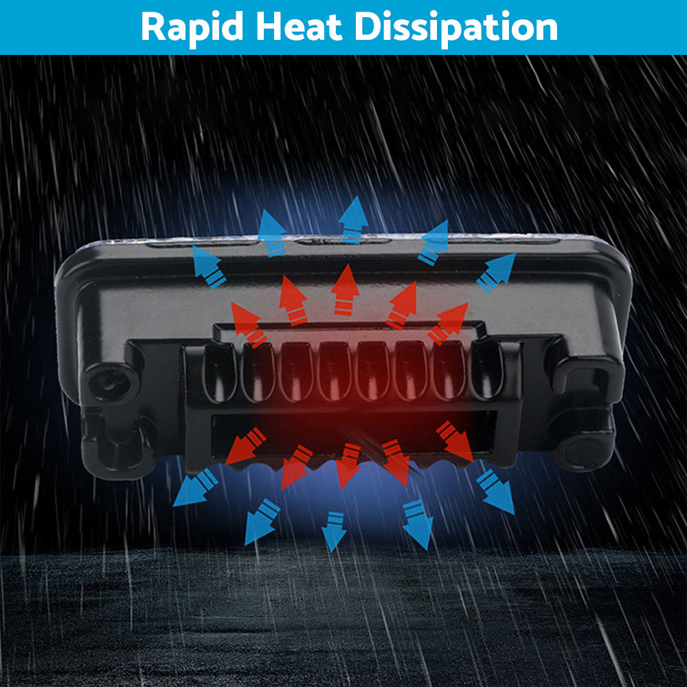 2x Super Bright 3-LED Daytime Running Lights (DRL) White Suitable For Universal Vehicles