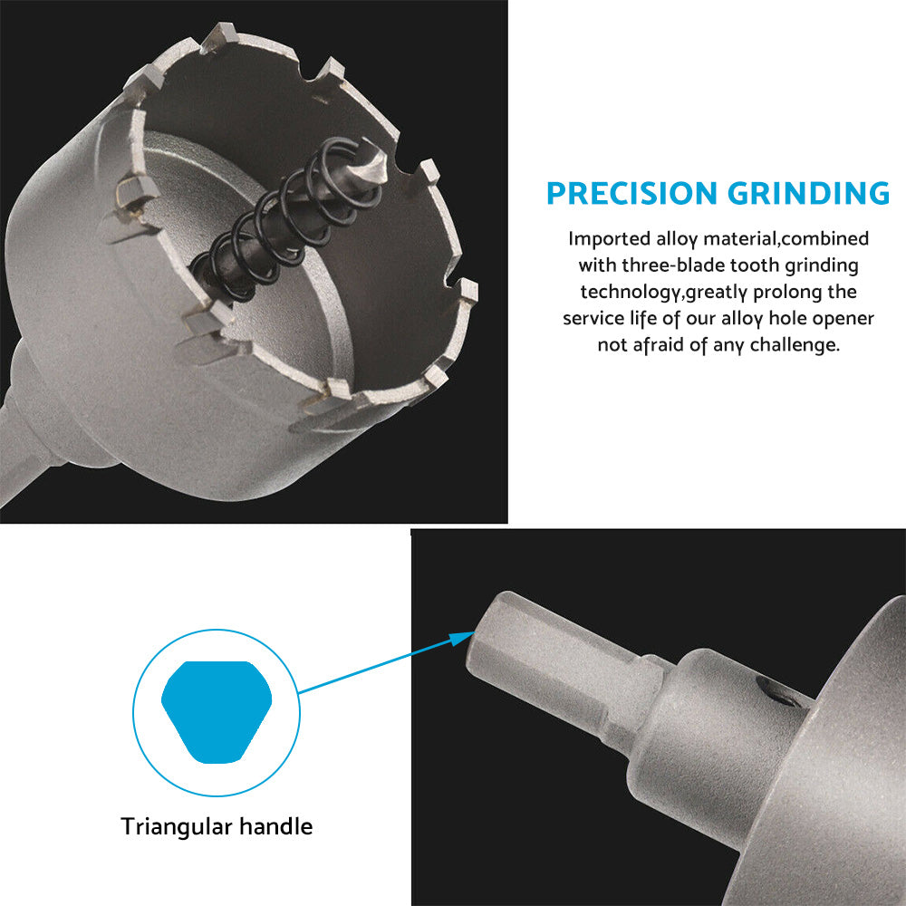 TCT Carbide Tip Hole Saw Suitable for Stainless Steel Cutting 16-53mm