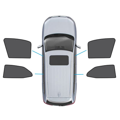Car Window Magnetic Mesh Sun Blind Shades Suitable For Toyota Camry 2017-2025