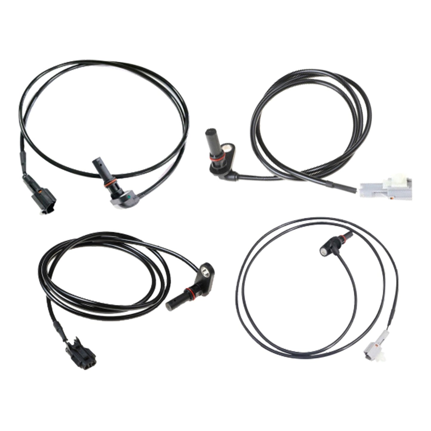 4x Front & Rear ABS Wheel Speed Sensors Left & Right Suitable For Mitsubishi Fuso Canter