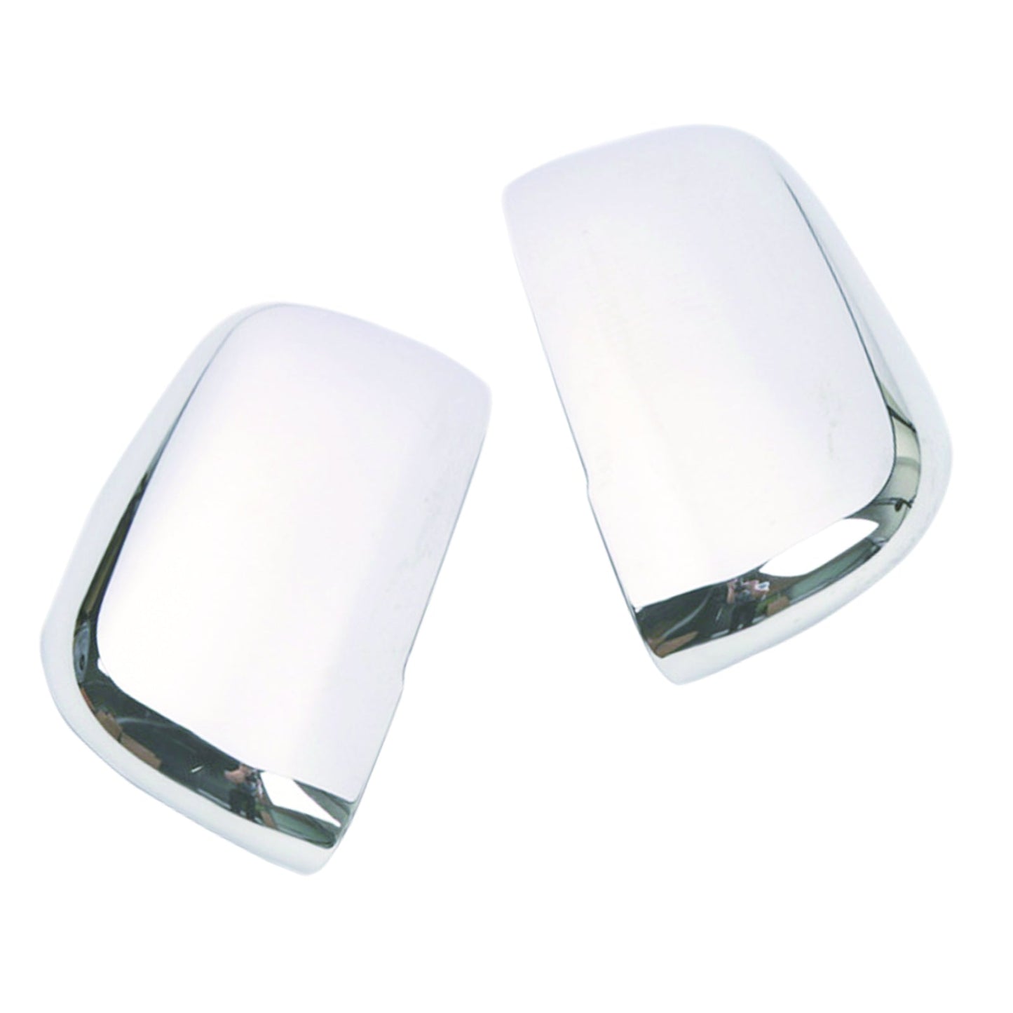 Side Door Rearview Mirror Cover Trim Chrome Pair Left & Right Suitable For Mitsubishi Pajero V80 2007-2021