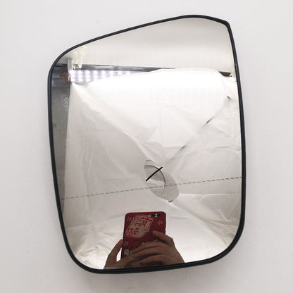 Left Side Mirror Glass w or  Heated Back Plate Suitable for Nissan Navara D40 05-15.