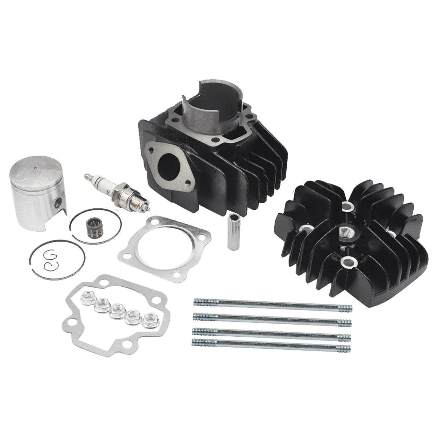 Big Bore Cylinder Piston & Gasket Kit Suitable For Yamaha PW50, QT50 60cc 1981-2009.