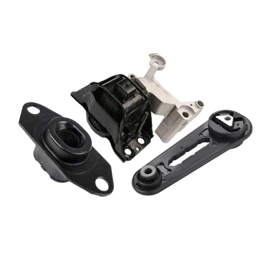 Engine Mount Kit Rear, Left & Right (LH & RH) Suitable For Nissan Dualis J10 2007-2015 4-Cyl MR20DE