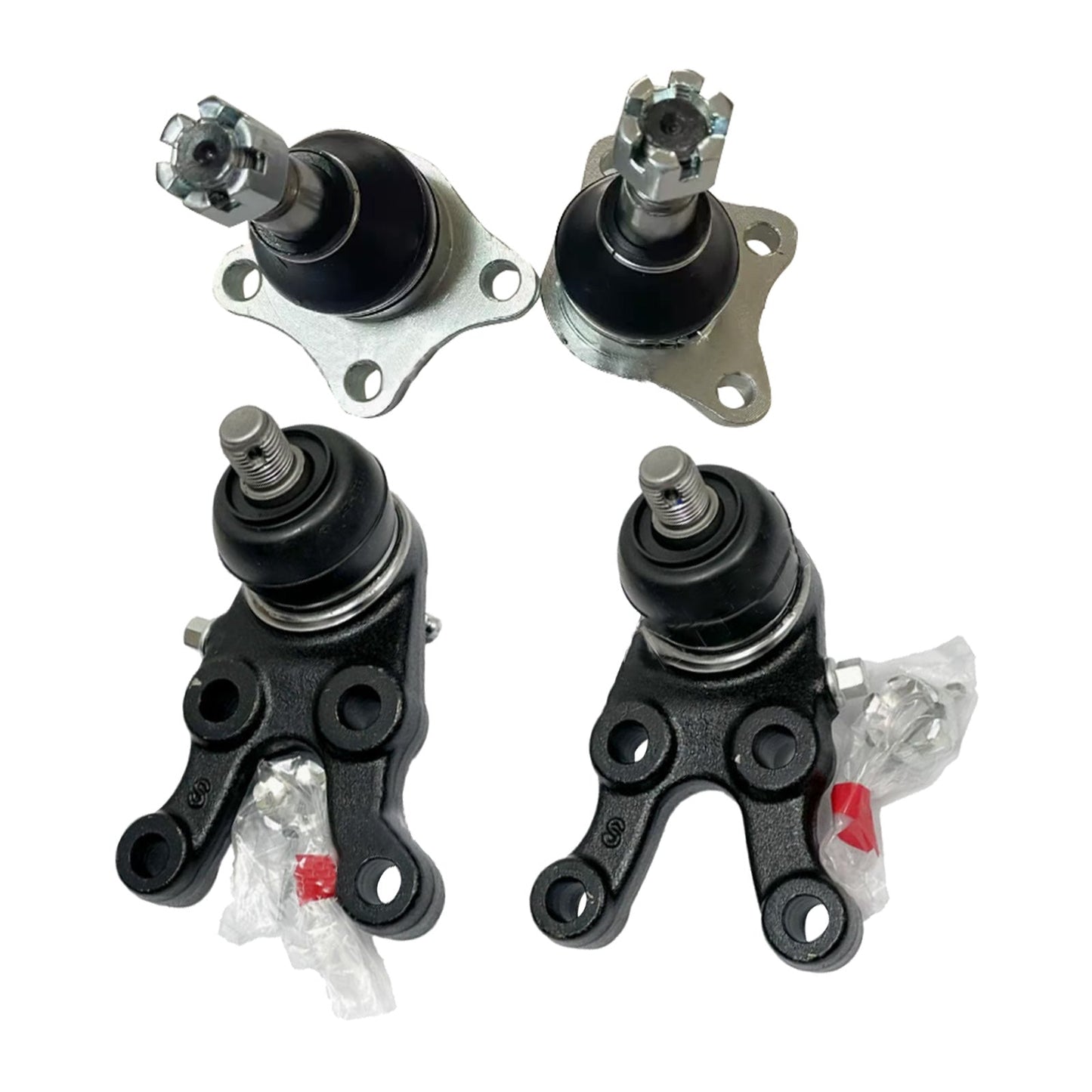 Upper & Lower Ball Joint Kit 4x Suitable For Mitsubishi Pajero NH/NJ/NK/NL 1991-2000