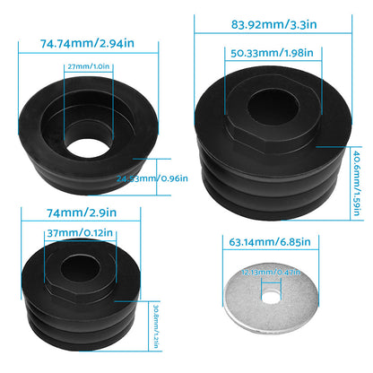 20PCS Polyurethane Body Mounts KF04050BK Suitable for Ford F250 F350 2 or 4WD 99-18.