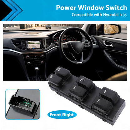 Electric Window Switch Master Control Suitable For Hyundai IX35 2010-2017 RHD.