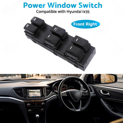 Electric Window Switch Master Control Suitable For Hyundai IX35 2010-2017 RHD.