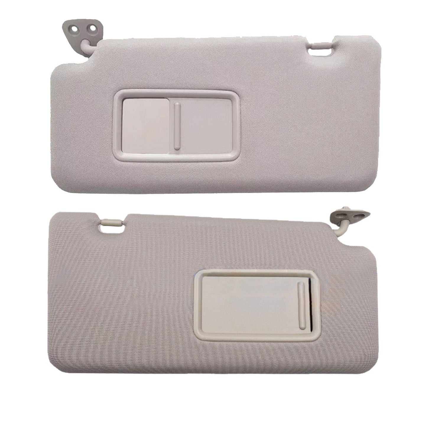 2x Sun Visor Left & Right Side Grey Suitable For Nissan Tiida 2004-2011 Sunshade