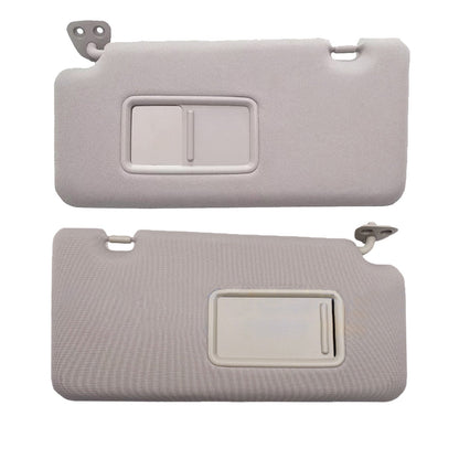 2x Sun Visor Left & Right Side Grey Suitable For Nissan Tiida 2004-2011 Sunshade
