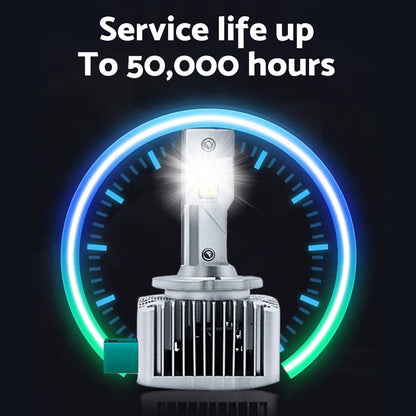 Pair of D3S LED Headlight Bulbs Conversion Kit 90W Replaces HID Xenon Lamps 2x