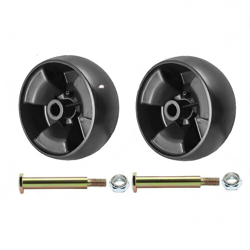 2x 5 inch  Universal Deck Wheels for Murray Rover Ride on Mowers 425620x92A 42581x50D.