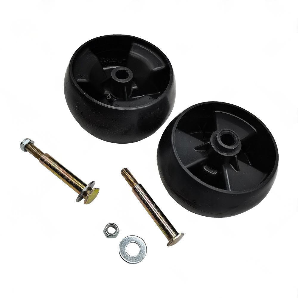 2x 5 inch  Universal Deck Wheels for Murray Rover Ride on Mowers 425620x92A 42581x50D.
