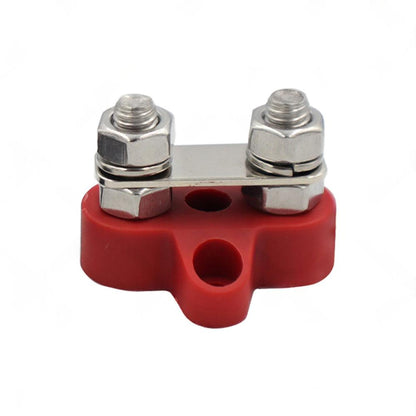 Bus Bar Terminal Blocks Heavy Duty M8+M8 Positive Power Distribution Studs.
