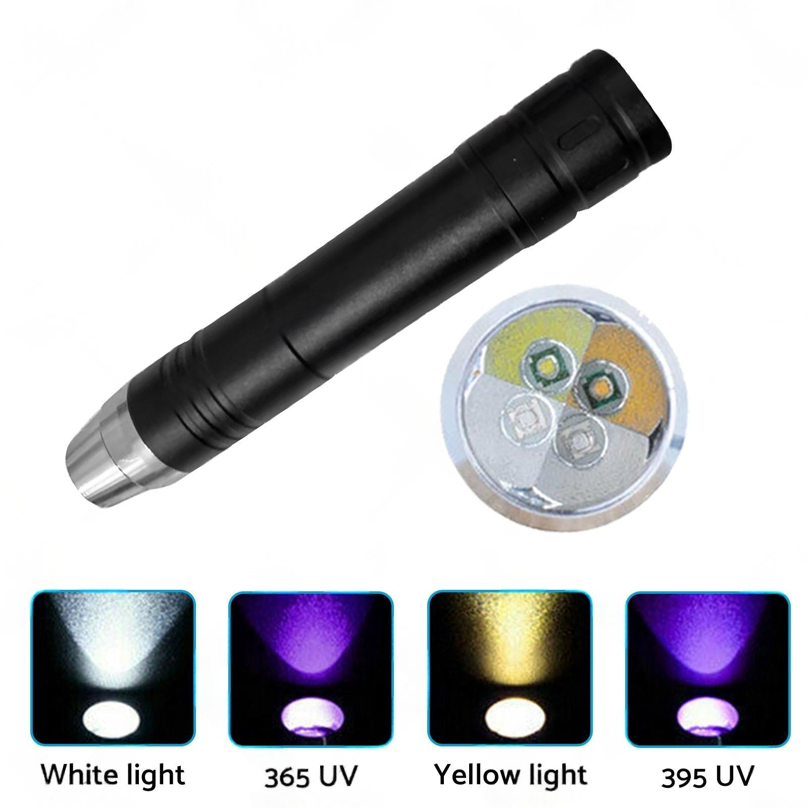Professional 4-in-1 LED Gemstone Identification Light Suitable For Gemologists.