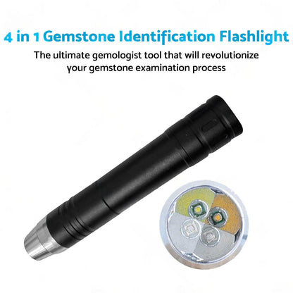 Professional 4-in-1 LED Gemstone Identification Light Suitable For Gemologists.