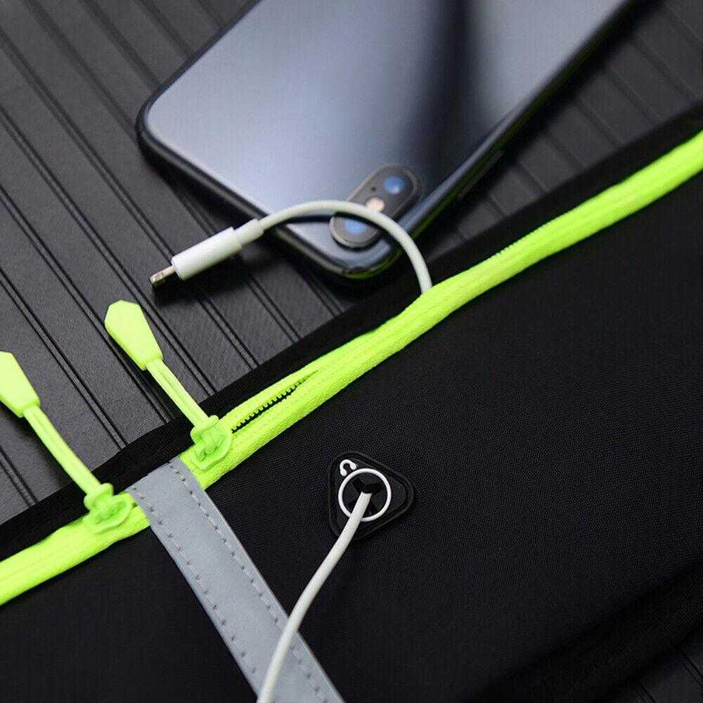 Waterproof Running Hiking Sport Bum Bag Travel Money Phone Belt Waist Zip Pouch.